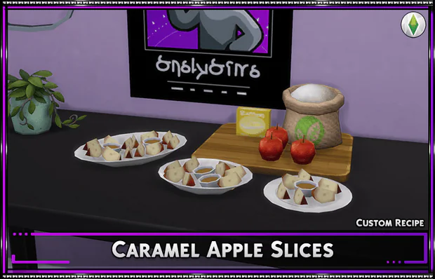 Custom Recipe: Caramel Apple Slices