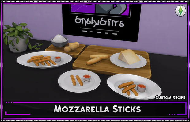 Custom Recipe: Mozzarella Sticks
