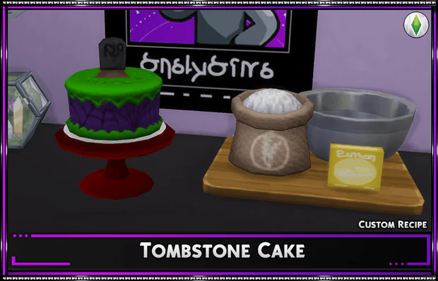 Custom Recipe: Tombstone Cake