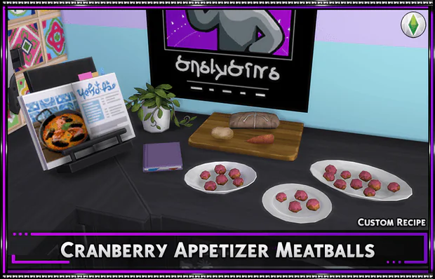Custom Recipe: Cranberry Appetizer Meatballs
