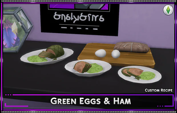 Custom Recipe: Green Eggs & Ham