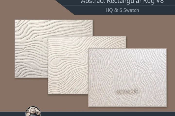 HQ Abstract Rectangular Dance Rug #8 Samtuse963