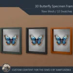Butterfly Specimen Frame #2 Samtuse963