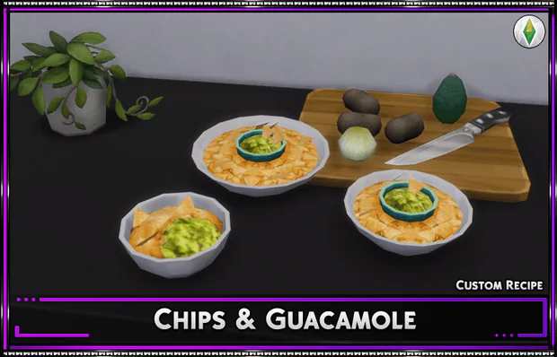 Custom Recipe: Chips & Guacamole