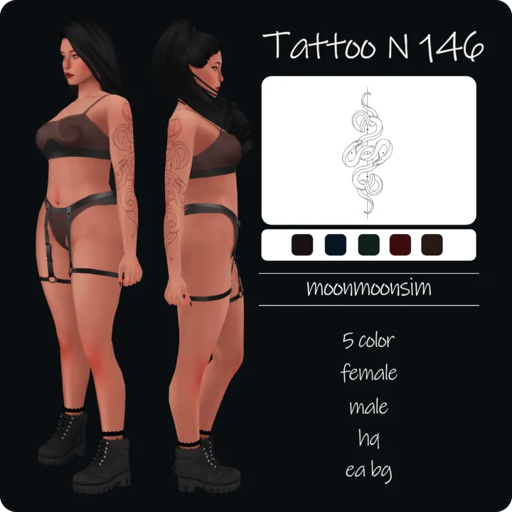 Tattoo N146