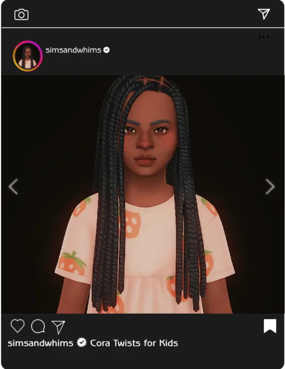 Cora Hair Twists for Kids (marsosims)