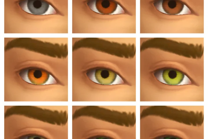 Peachy Keen Default Eyes