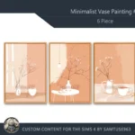 Minimalist Vase Painting #1 Sellable Extra A Samtuse963