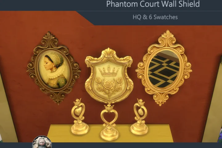 HQ Phantom Court Wall Shield #1 Samtuse963