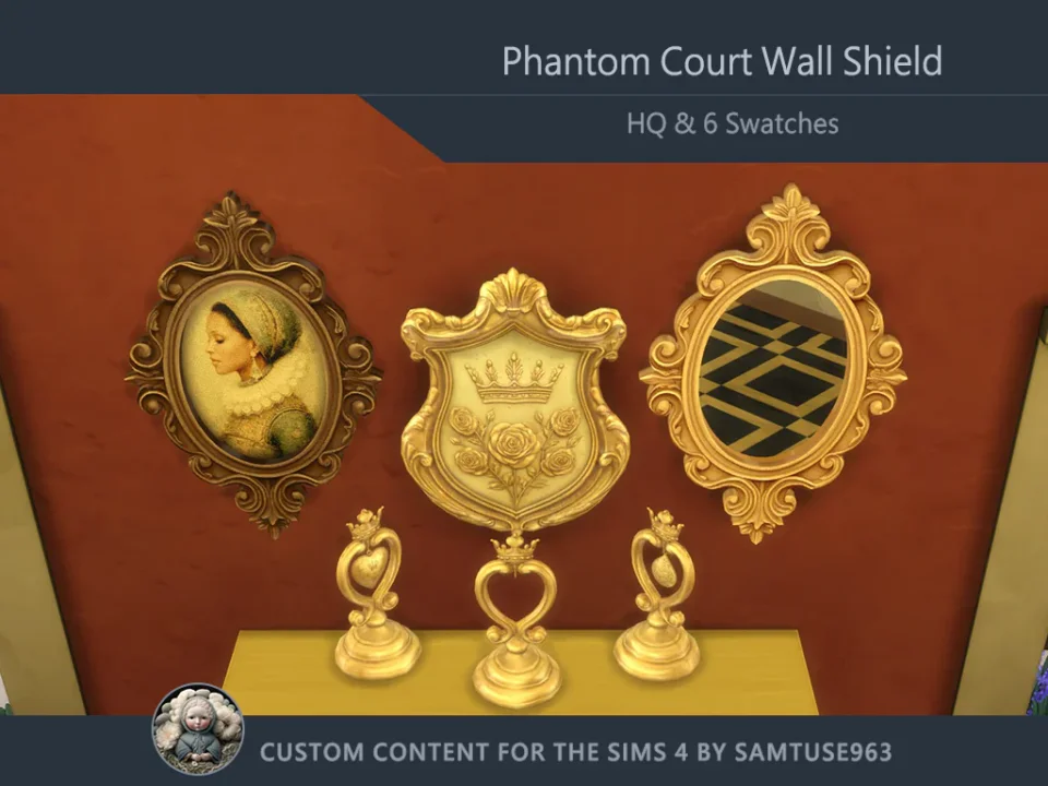 HQ Phantom Court Wall Shield #1 Samtuse963
