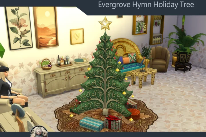 Evergrove Hymn Holiday Tree #1 Samtuse963