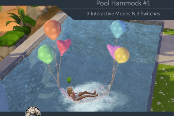 Pool Hammock #1 Samtuse963