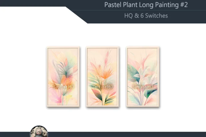 HQ Pastel Plant Long Painting #2 Sellable Extra D Samtuse963