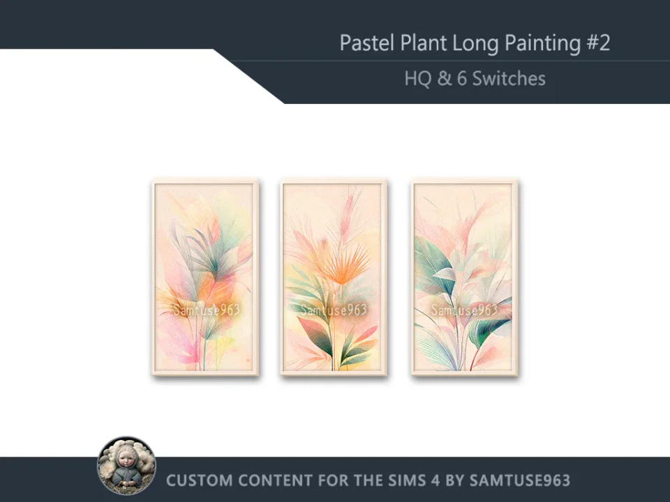 HQ Pastel Plant Long Painting #2 Sellable Extra D Samtuse963