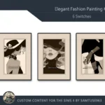 Elegant Fashion Painting #2 Sellable Extra A Samtuse963