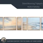 HQ Silent Morning Triptych #1 Sellable Extra E Samtuse963