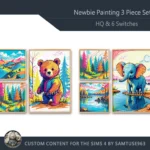 HQ Newbie Painting 3 Piece Set #2 Sellable Extra F Samtuse963