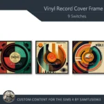 Vinyl Record Cover Frame #1 Sellable Samtuse963