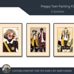 Preppy Teen Painting #2 Sellable Extra A Samtuse963