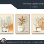 Minimalist Vase Painting #2 Sellable Extra A Samtuse963
