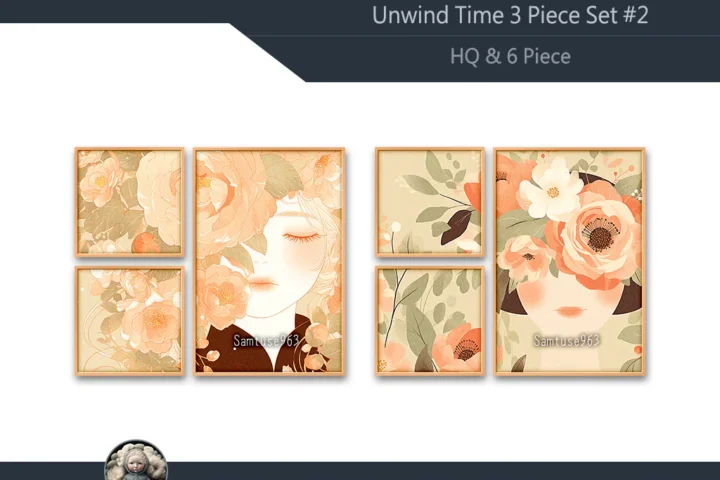 HQ Unwind Time 3 Piece Set #2 Sellable Extra F Samtuse963