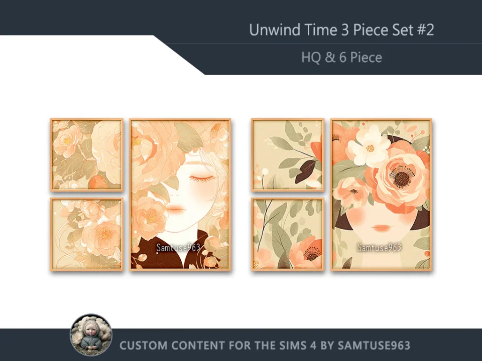 HQ Unwind Time 3 Piece Set #2 Sellable Extra F Samtuse963