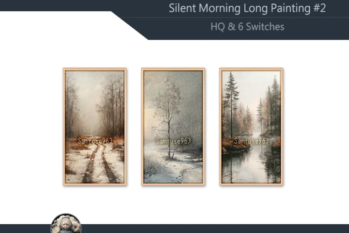 HQ Silent Morning Long Painting #2 Sellable Extra D Samtuse963