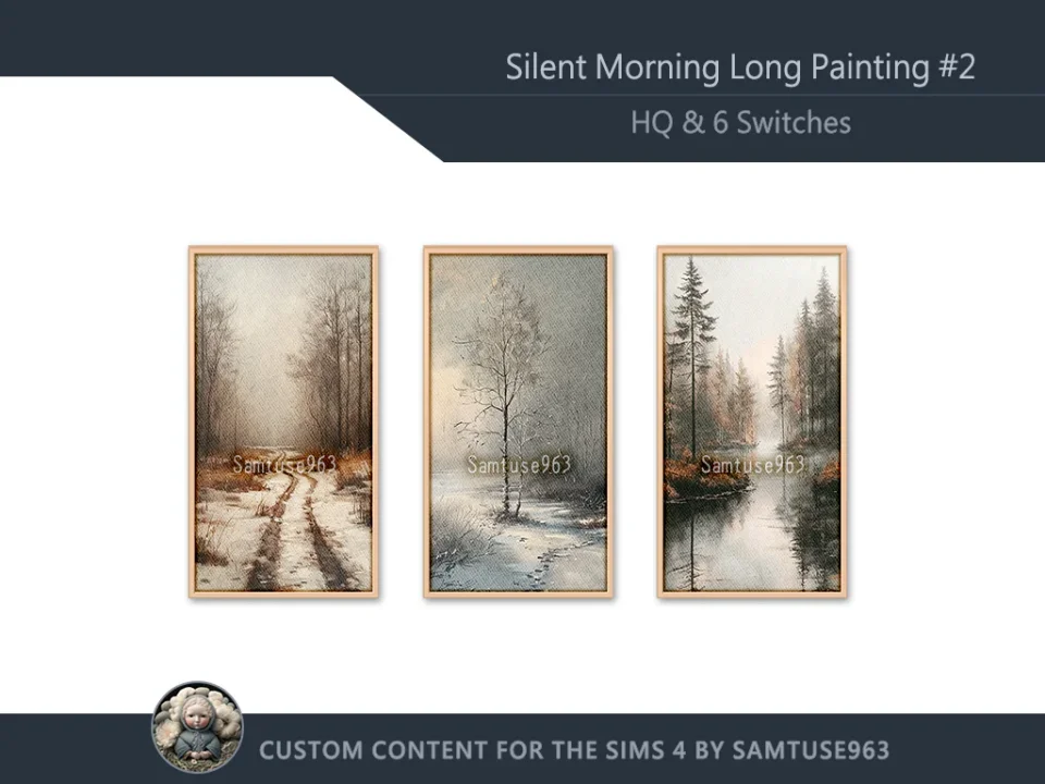 HQ Silent Morning Long Painting #2 Sellable Extra D Samtuse963