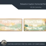 HQ Relaxation Caption Horizontal Painting #1 Sellable Samtuse963