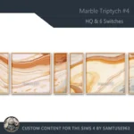 HQ Marble Triptych #4 Sellable Extra E Samtuse963