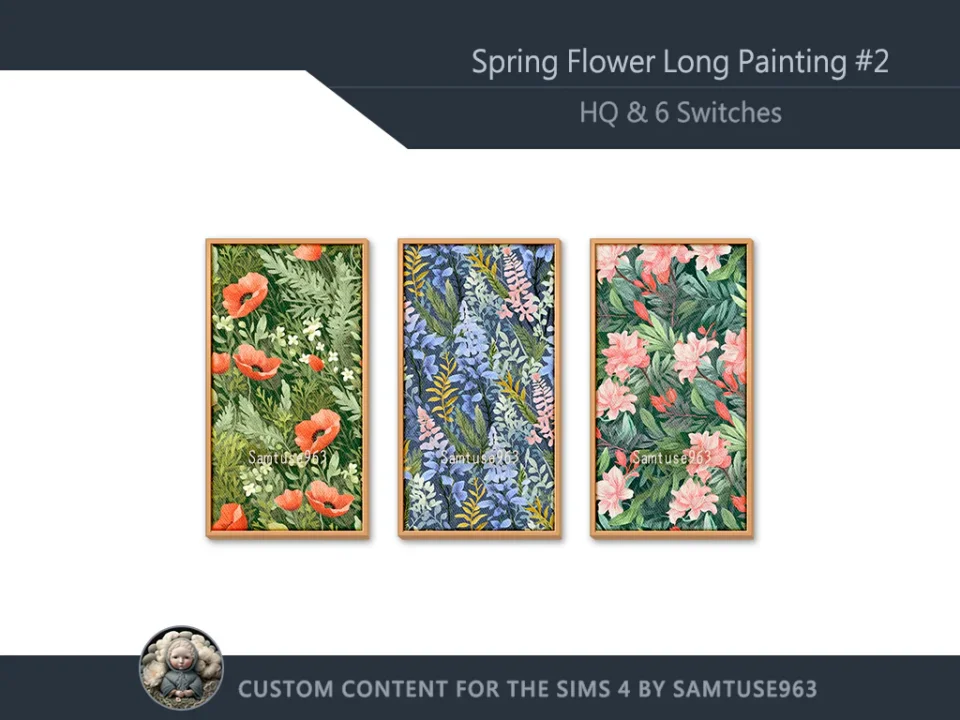 HQ Spring Flower Long Painting #2 Sellable Extra D Samtuse963