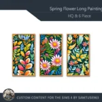 HQ Spring Flower Long Painting #1 Sellable Extra D Samtuse963