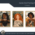 Garden Stroll Painting #3 Sellable Extra A Samtuse963