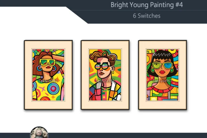 Bright Young Painting #4 Sellable Extra A Samtuse963