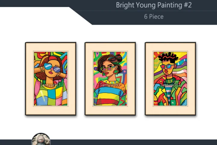Bright Young Painting #2 Sellable Extra A Samtuse963