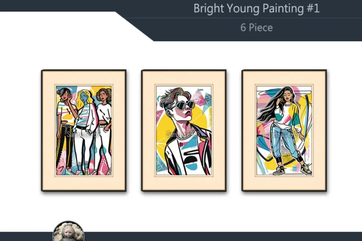 Bright Young Painting #1 Sellable Extra A Samtuse963