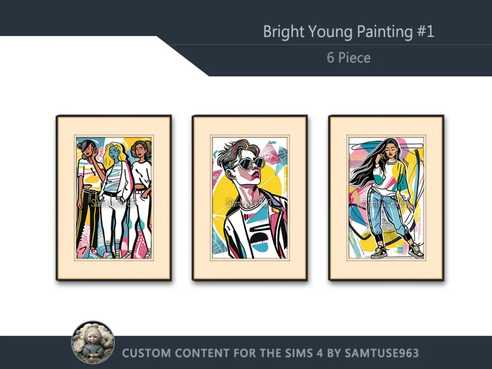 Bright Young Painting #1 Sellable Extra A Samtuse963