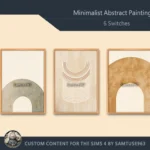 Minimalist Abstract Painting #1 Sellable Extra A Samtuse963