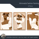 Minimalist Fashion Painting #4 Sellable Extra A Samtuse963