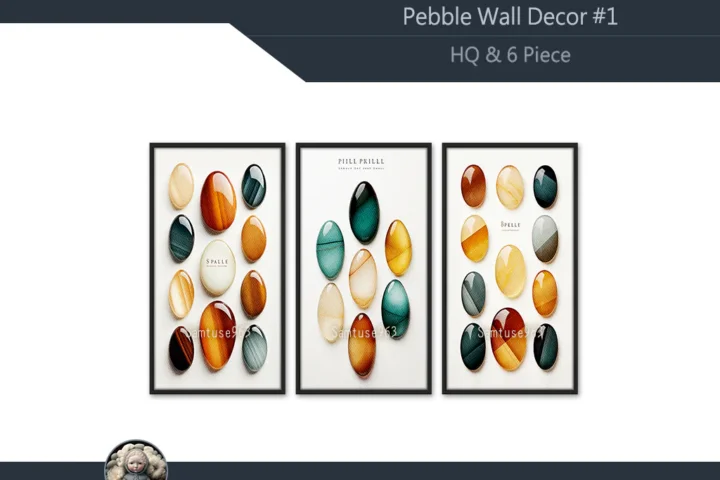 HQ Pebble Wall Decor #1 Sellable Extra D Samtuse963