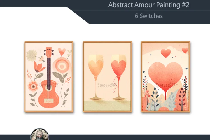 Abstract Amour Painting #2 Sellable Extra A Samtuse963