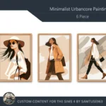 Minimalist Urbancore Painting #2 Sellable Extra A Samtuse963