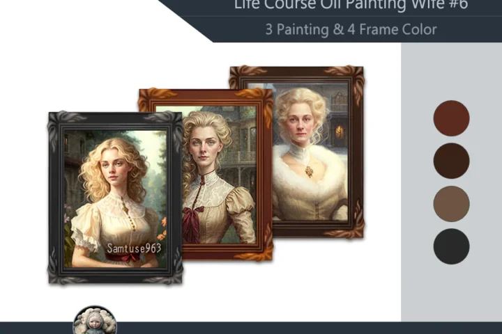 Life Course Oil Painting #6 Samtuse963