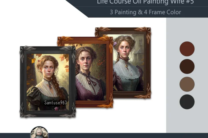 Life Course Oil Painting #5 Samtuse963