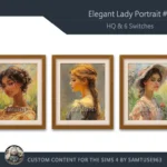 HQ Elegant Lady Portrait #1 Samtuse963