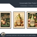 Homemade Cider Poster #2 Samtuse963