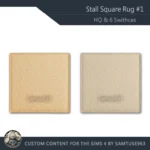 Square Stall Rug #1 Samtuse963