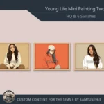 Young Life Mini Painting Two #1 Extra H Samtuse963