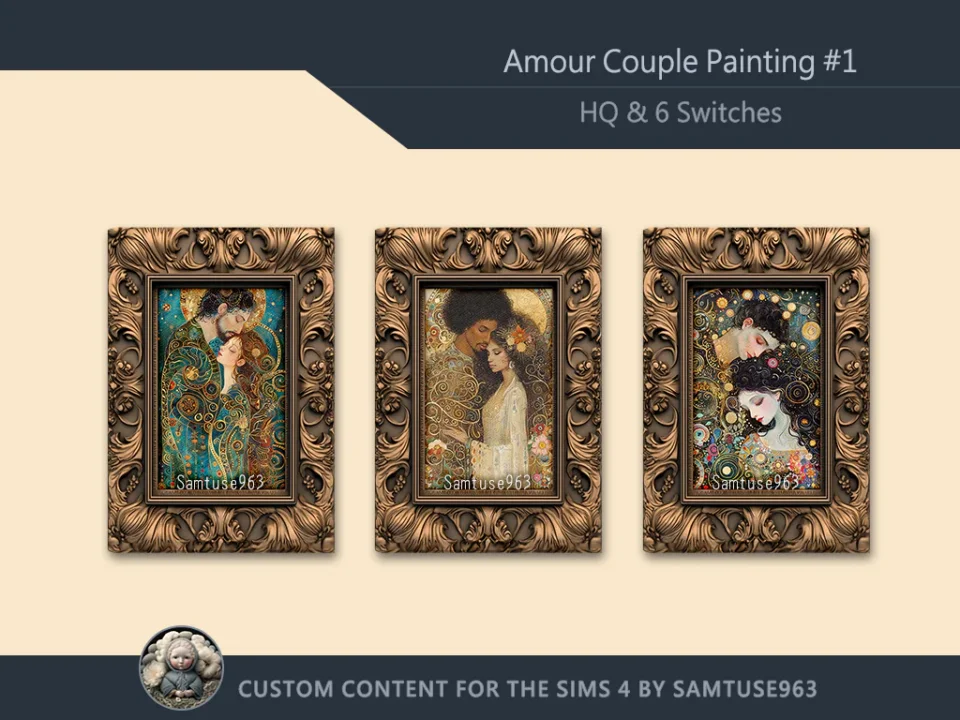HQ Amour Couple Painting #1 Samtuse963