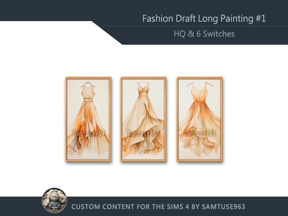 HQ Fashion Draft Long Painting #1 Sellable Extra D Samtuse963
